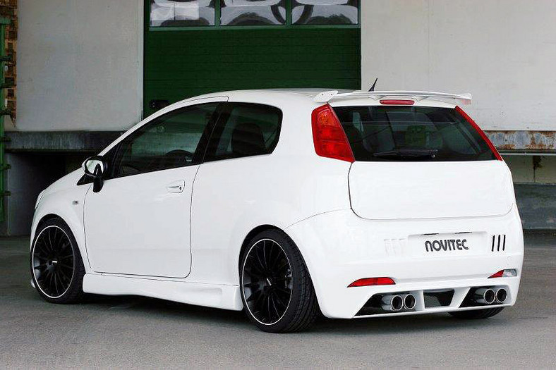 Novitec Fiat Grande Punto X-One – biała bestia