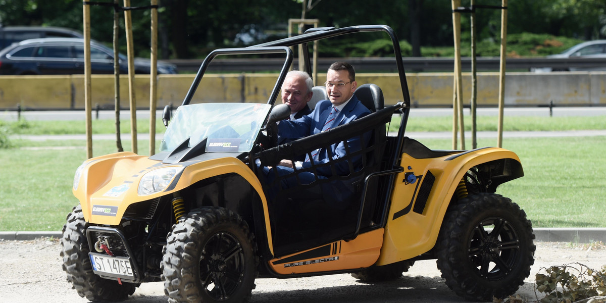 Mateusz Morawiecki i Krzysztof Tchórzewski