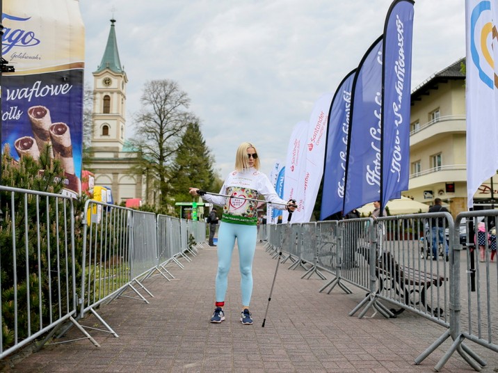 Halina Mlynkova wzięła udział w "Biegu po nowe życie"