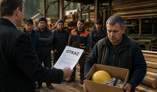   Ilustracija, otkaz
