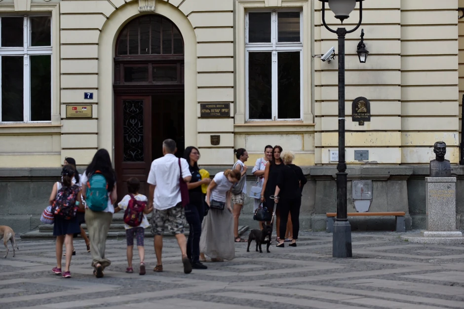 Prvi dan škole u OŠ Kralj Petar Prvi 