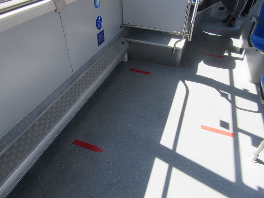 Obeležena mesta za stajanje u vozilima