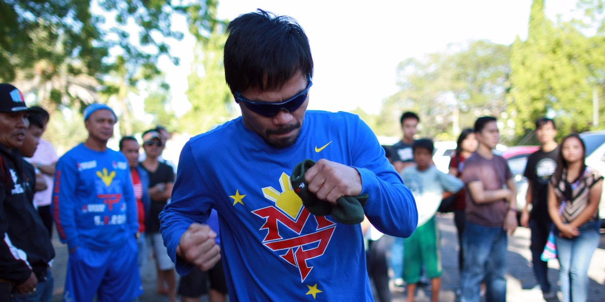 Manny Pacquiao.