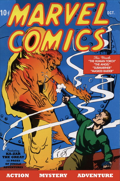 "Marvel Comics 1" z 1939 r. 