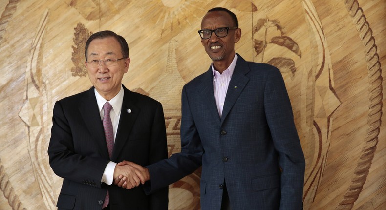 The president of Rwanda sides with China in its tussle against USA for the opportunity to win Africa’s business