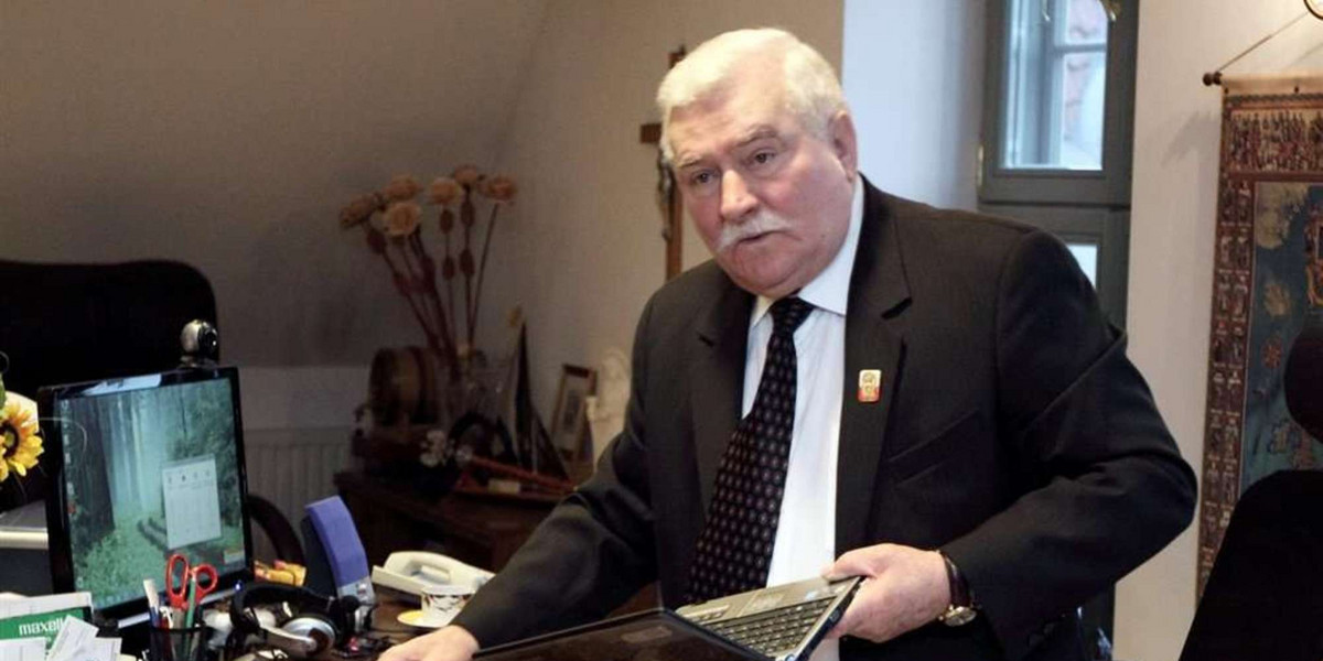 Wałęsa o Kaczyńskim: To bełkot chorego człowieka