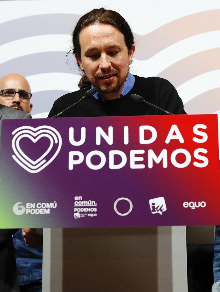 Pablo Iglesijas, kandidat i lider Podemosa