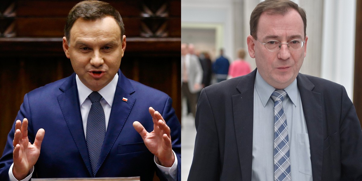 Andrzej Duda i Mariusz Kamiński