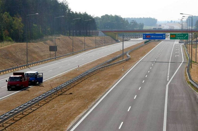 Autostrada Łódź-Warszawa juz powstaje. Jak idzie drogowcom?