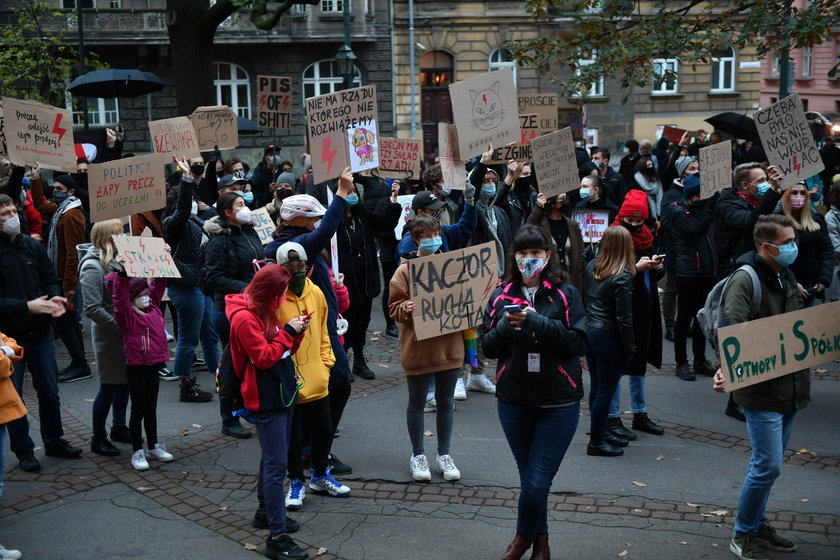 Manifestacja w Krakowie