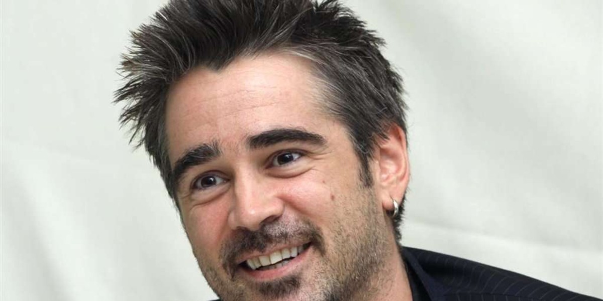 Colin Farrell założył synowi konto