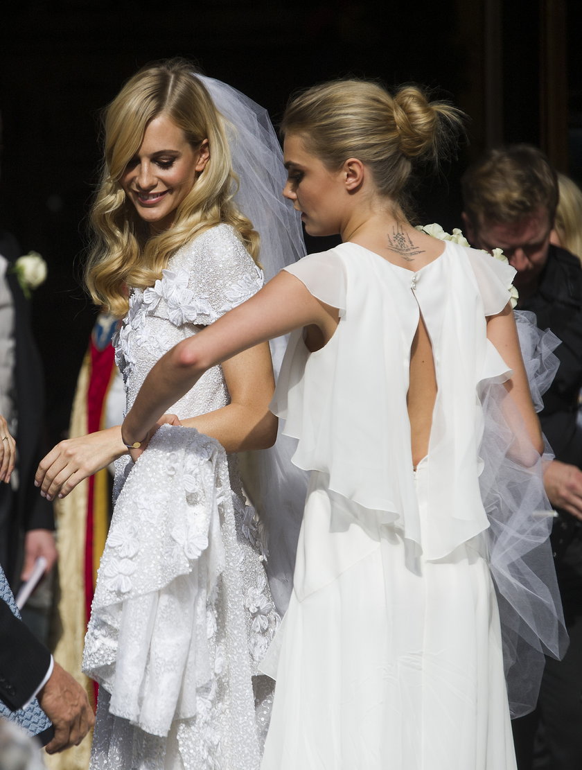 Ślub Poppy Delevingne w Londynie