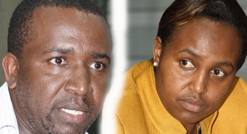 Senator Mithika Linturi and Marianne Kitany