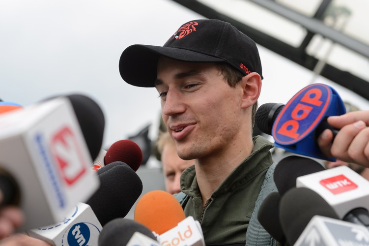 Kamil Stoch leciał myśliwcem F-16