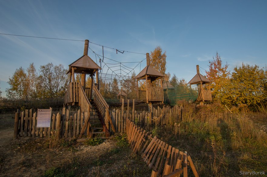 Opuszczony Park Miniatur Sakralnych w Częstochowie. Październik 2021