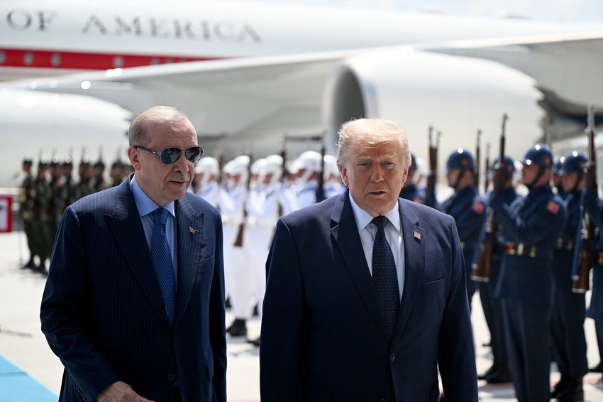 Redžep Tajip Erdogan i Donald Tramp u Ankari