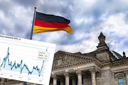 Inflacja w Niemczech najwyższa od blisko 50 lat. Oprócz energii coraz mocniej drożeje żywność