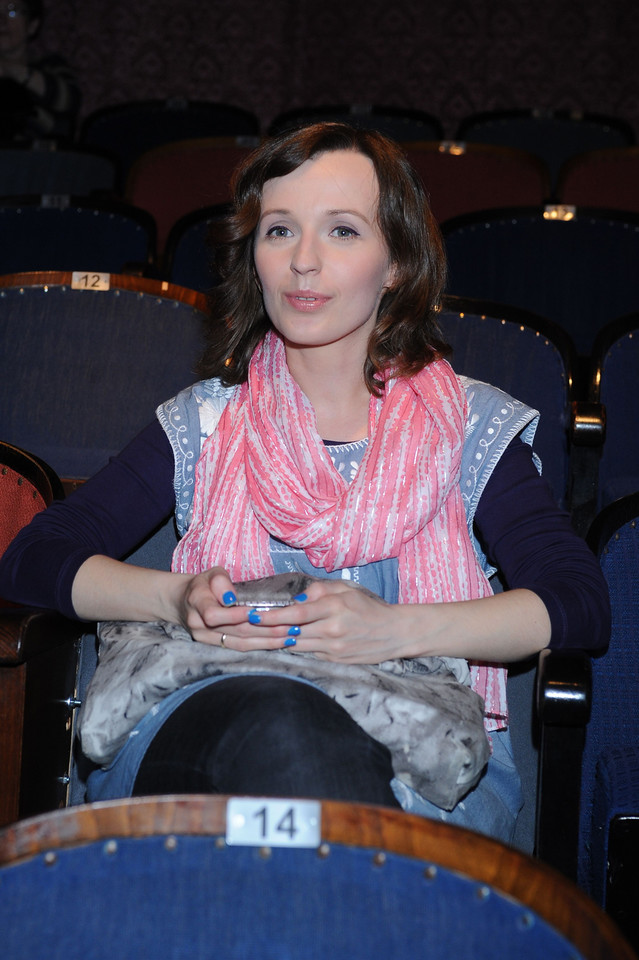 Kamila Łapicka w 2012 r.