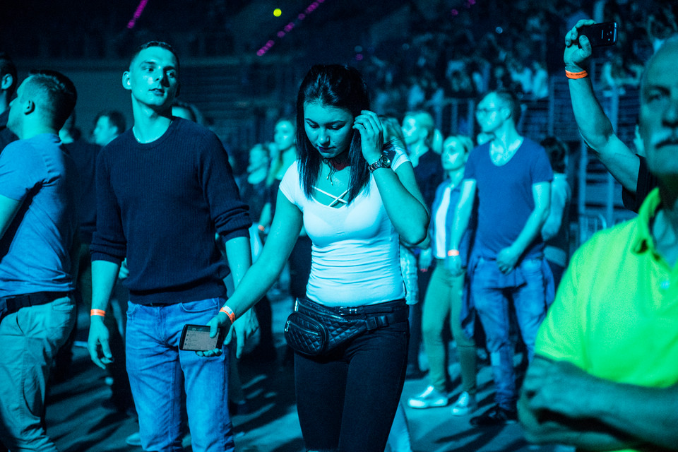 Hardwell na koncercie w Polsce - zdjęcia publiczności z Tauron Arena Kraków