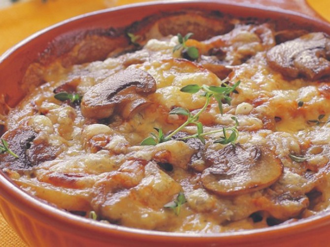 Recept za posni krompir sa pečurkama