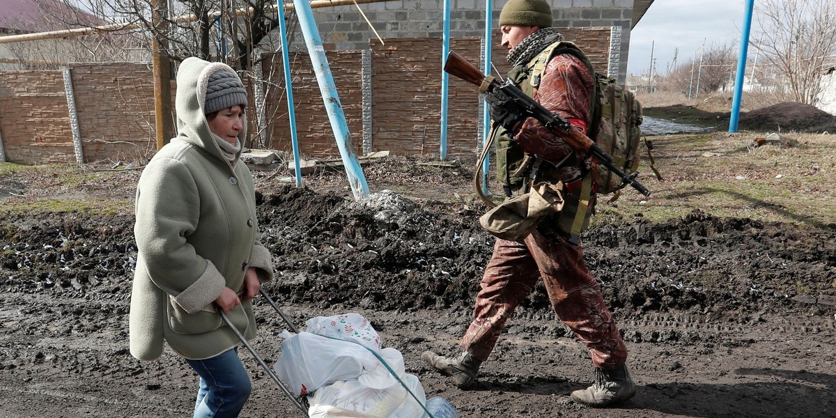  Wojna na Ukrainie. Tak rosyjscy żołnierze okupują Donbas [ZDJĘCIA]