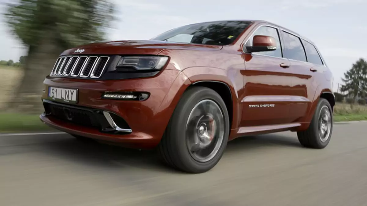 Jeep Grand Cherokee SRT - duży i ciężki, ale bojowo nastawiony