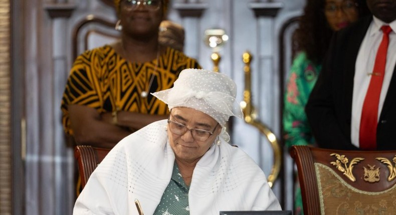 Africa welcomes 18th female vice president as Lucia Witbooi is sworn in