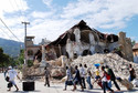 Wydarzenia 2010: trzesięnie ziemi na Haiti, fot. AFP