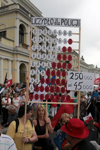 Liczydło od uczestników marszu