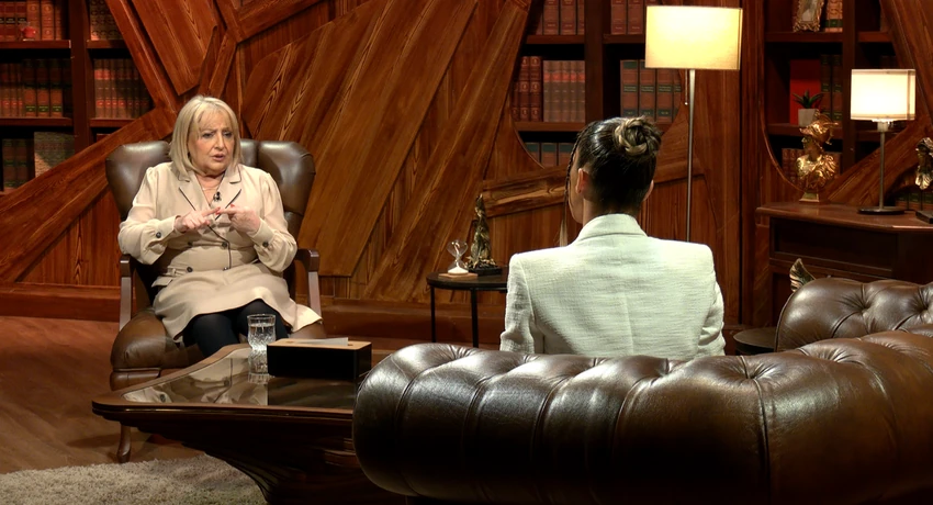 Sandra Afrika, emisija "Na terapiji sa Slavicom Đukić Dejanović"