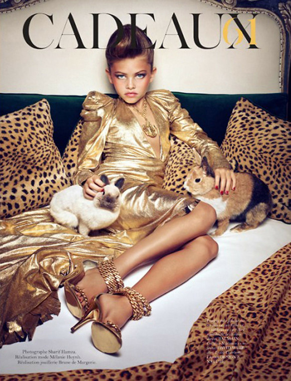 Thylane Blondeau w kontrowersyjnej sesji "Vogue'a"