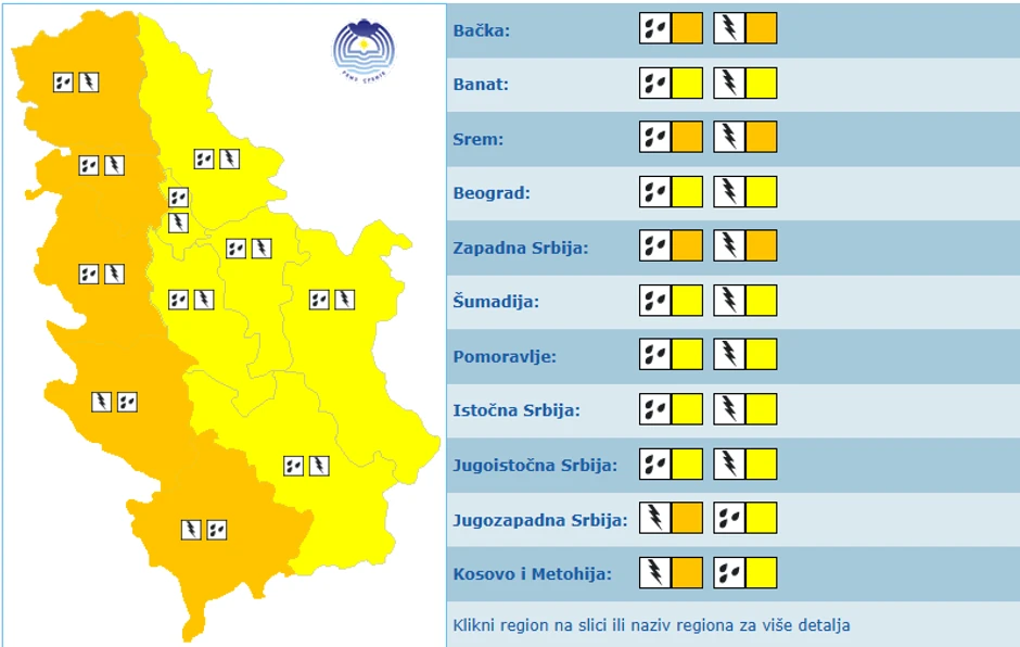 Meteoalarm za 24.4.
