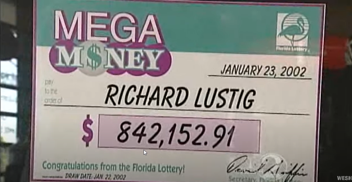 Richard Lustig, šťastlivý výherca lotérií.