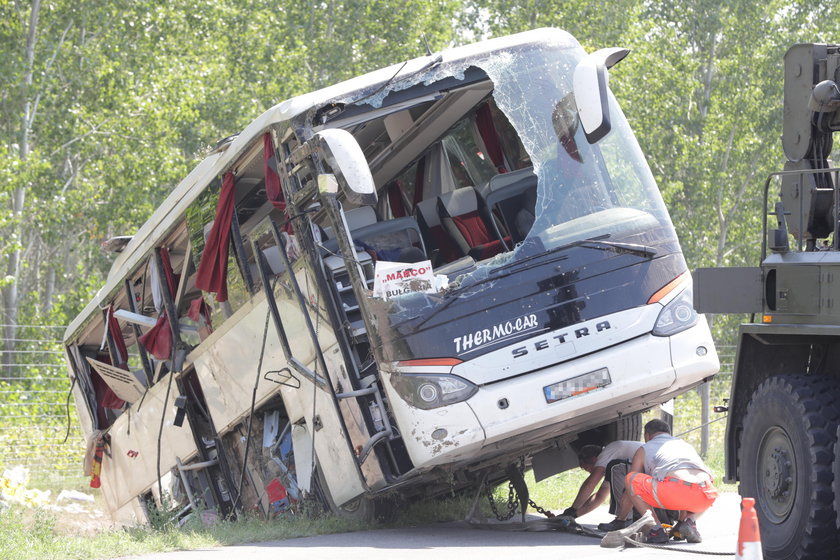 Węgry: wypadek autokaru z polskimi turystami. Nie żyje jedna osoba