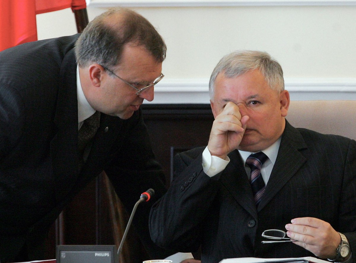 25.09.2007 WARSZAWA KANCELARIA PREZESA RADY MINISTROW POSIEDZENIE RZADU JAROSLAWA KACZYNSKIEGO
NZ KAZIMIERZ UJAZDOWSKI, JAROSLAW KACZYNSKI
FOT IGOR MORYE