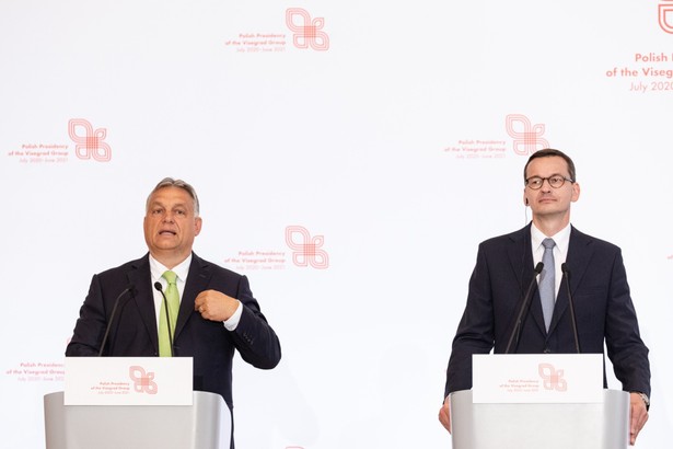 Mateusz Morawiecki i Viktor Orban