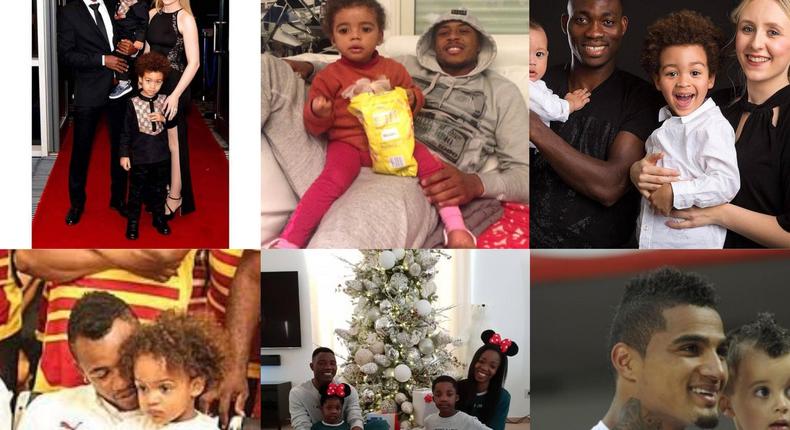 Cute photos of Ghanaian footballers kids 