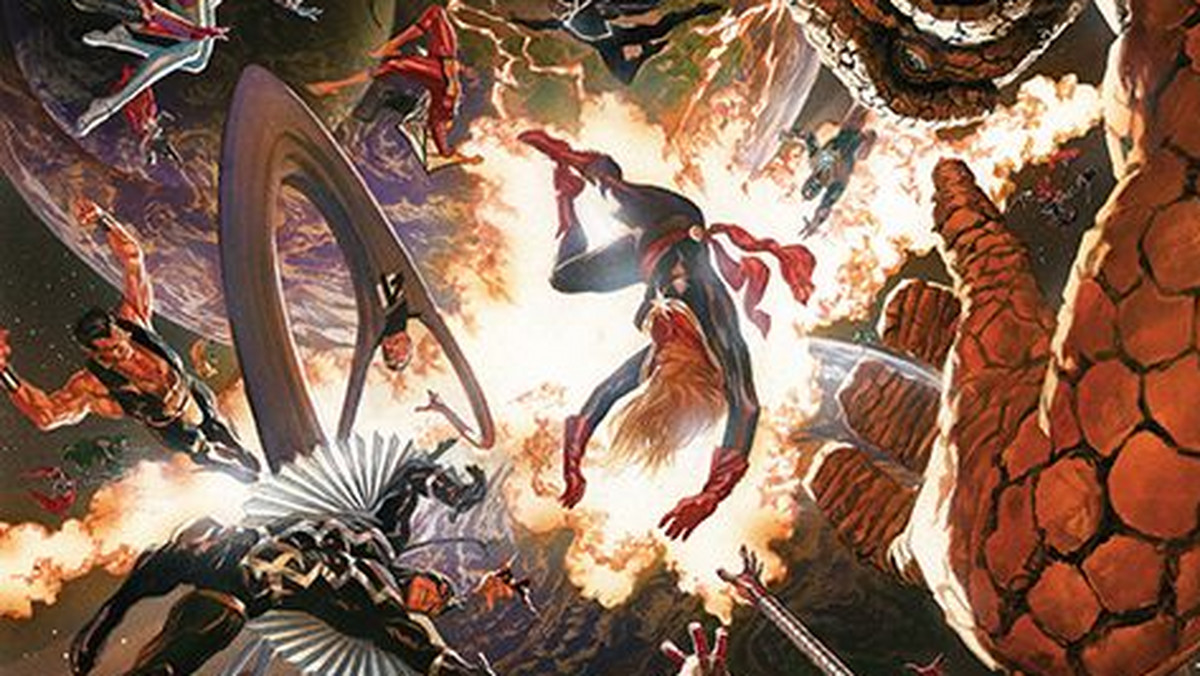 Niemal wszystkie równoległe światy, które koegzystowały w multiwersum Marvela przez ostatnie lata, zostały po kolei zniszczone (o czym opowiadały w dużej mierze serie „Avengers”, „New Avengers” i „Avengers – Czas się kończy”), aż w końcu zostały tylko dwa – Ziemia-616, na której toczy się akcja większości komiksów Marvela, i Ziemia-1610, na której rozgrywają się komiksy Ultimate. Ostatecznie i one zderzają się i następuje kres wszystkiego.