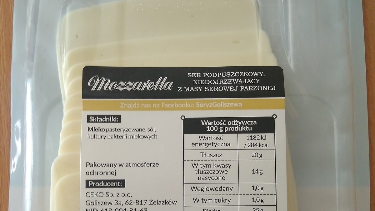 Groźna bakteria w serze mozzarella. Sprawdź, czy masz go w domu