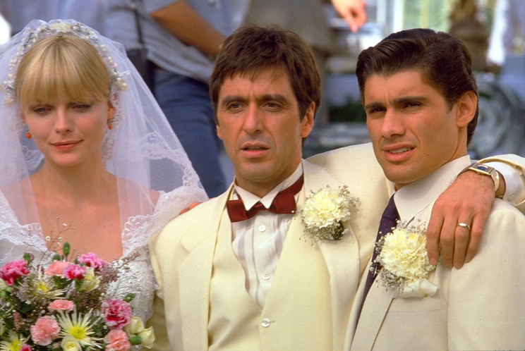 Michelle with Pfeiffer and Steven Bauer in the scar / photo: TV2