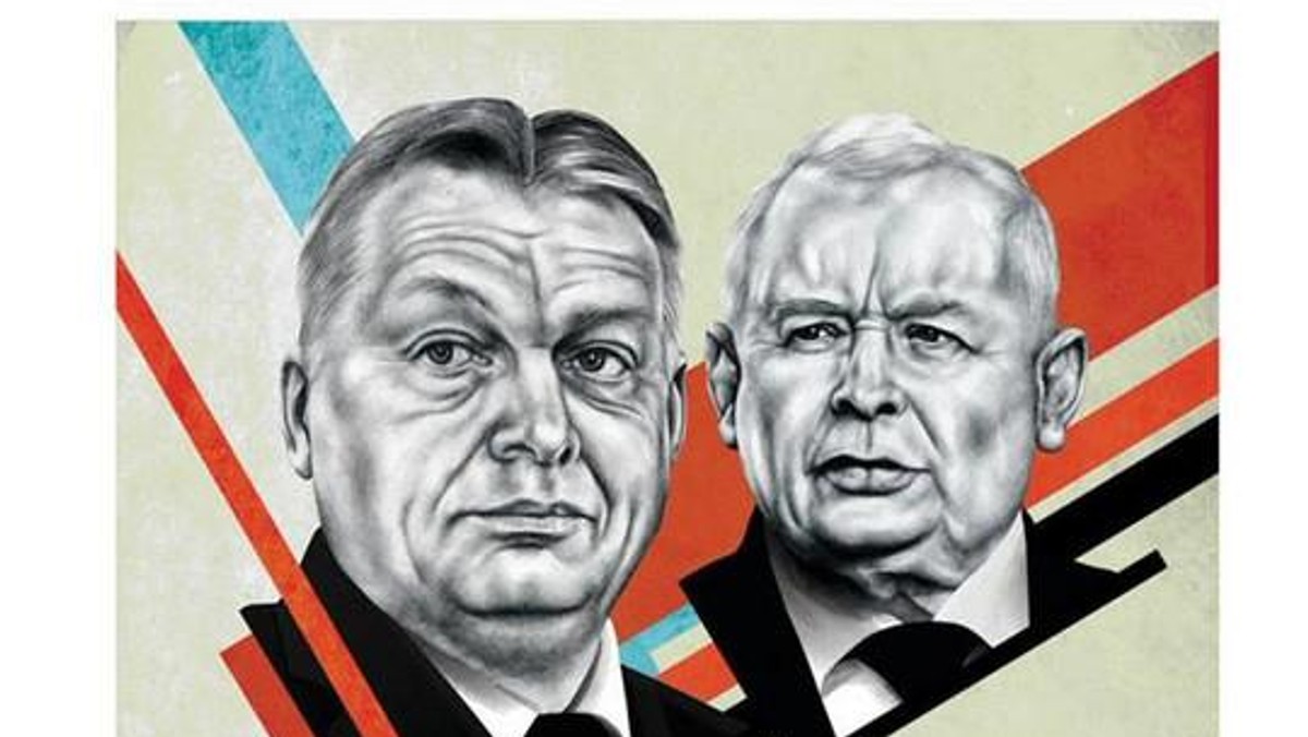 Kaczyński i Orban na okładce magazynu POLITICO Europe.