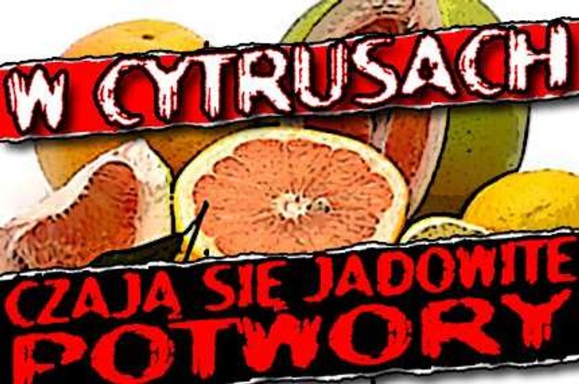 W cytrusach czają się jadowite potwory