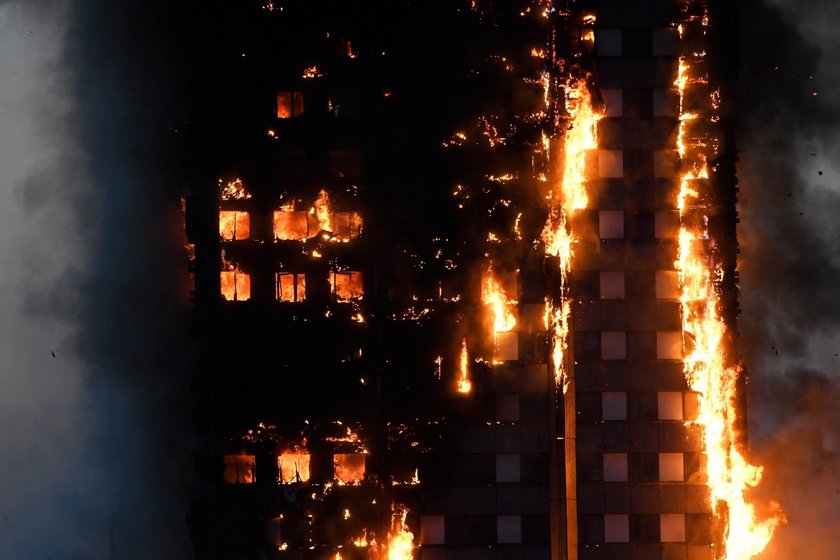 Rośnie liczba ofiar pożaru w Londynie