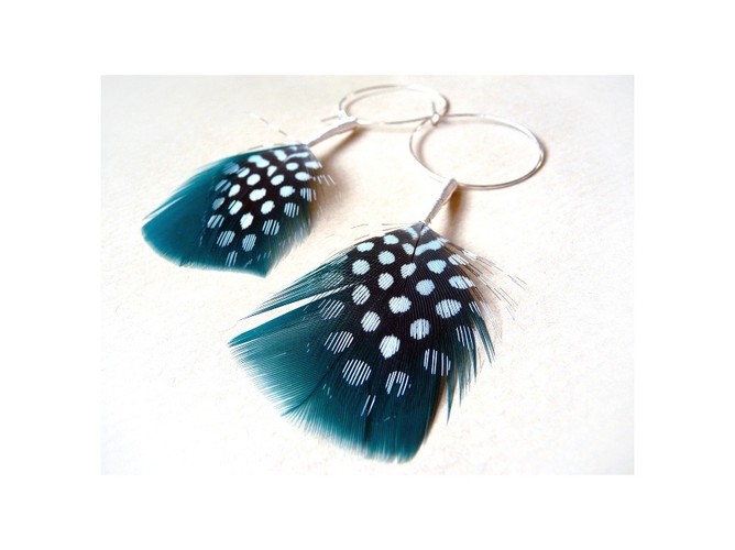 Biżuteria Still Tree Jewellery z oferty butiku trendsetterka.com - kolczyki z ptasich piór