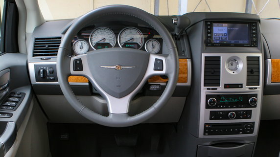 Chrysler Grand Voyager (V, RT, 2008-16), z 2009 r. za 31 900 zł