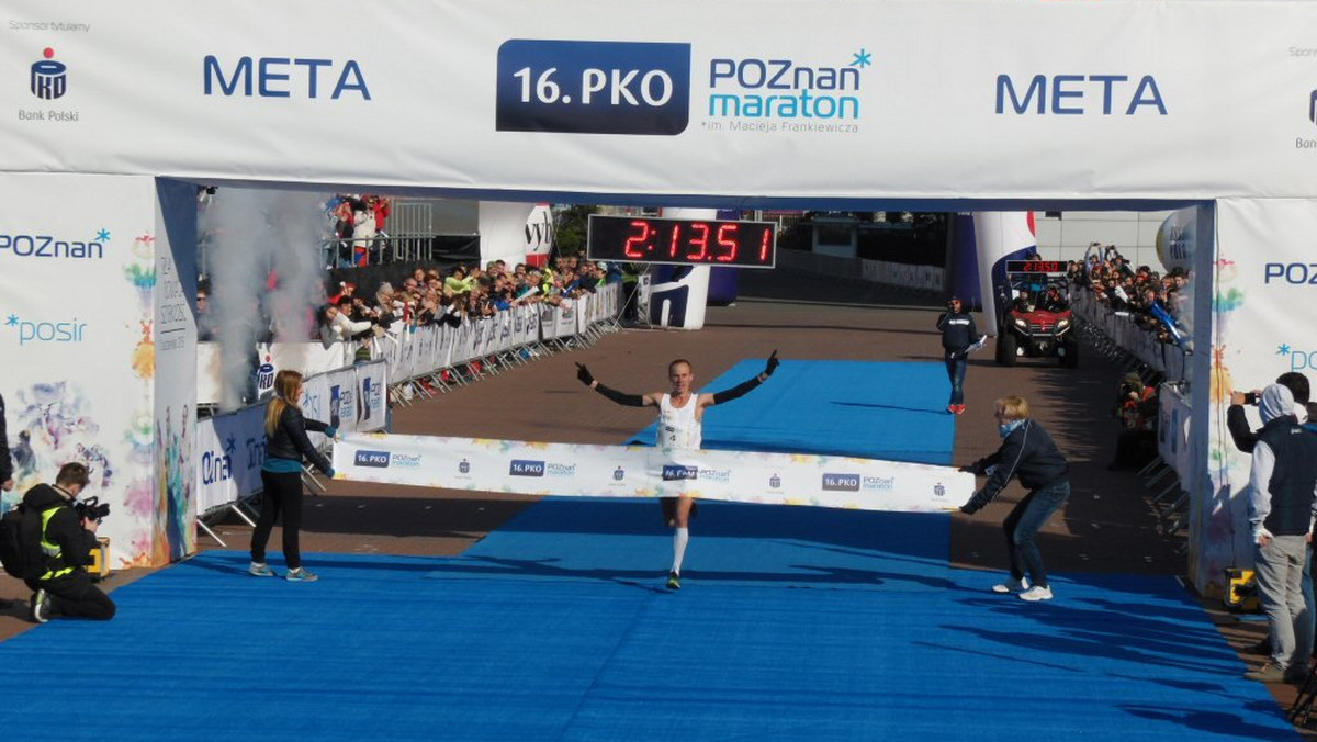 Ponad 6,2 tys. osób przebiegło przez Poznań. Polak - po dziewięciu latach - został zwycięzcą 16. Poznań Maraton. Emil Dobrowolski do mety dobiegł w czasie 2:13:50. Polak był o minutę i 46 sekund szybszy od Kenijczyka Roberta Langata. W niedzielę z dystansem 42 kilometrów i 195 metrów zmierzyło się w sumie 6 242 zawodników.