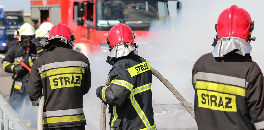 Eksplozja w zakładach komunalnych w Bojszowach. Ranny pracownik