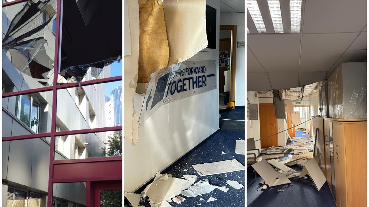 Przedstawicielstwo UE w Ukrainie uszkodzone w rosyjskim ataku. "Jestem przerażony"