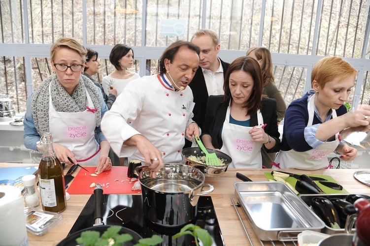 Gwiazdy 'Przepisu na życie' na warsztatach kulinarnych