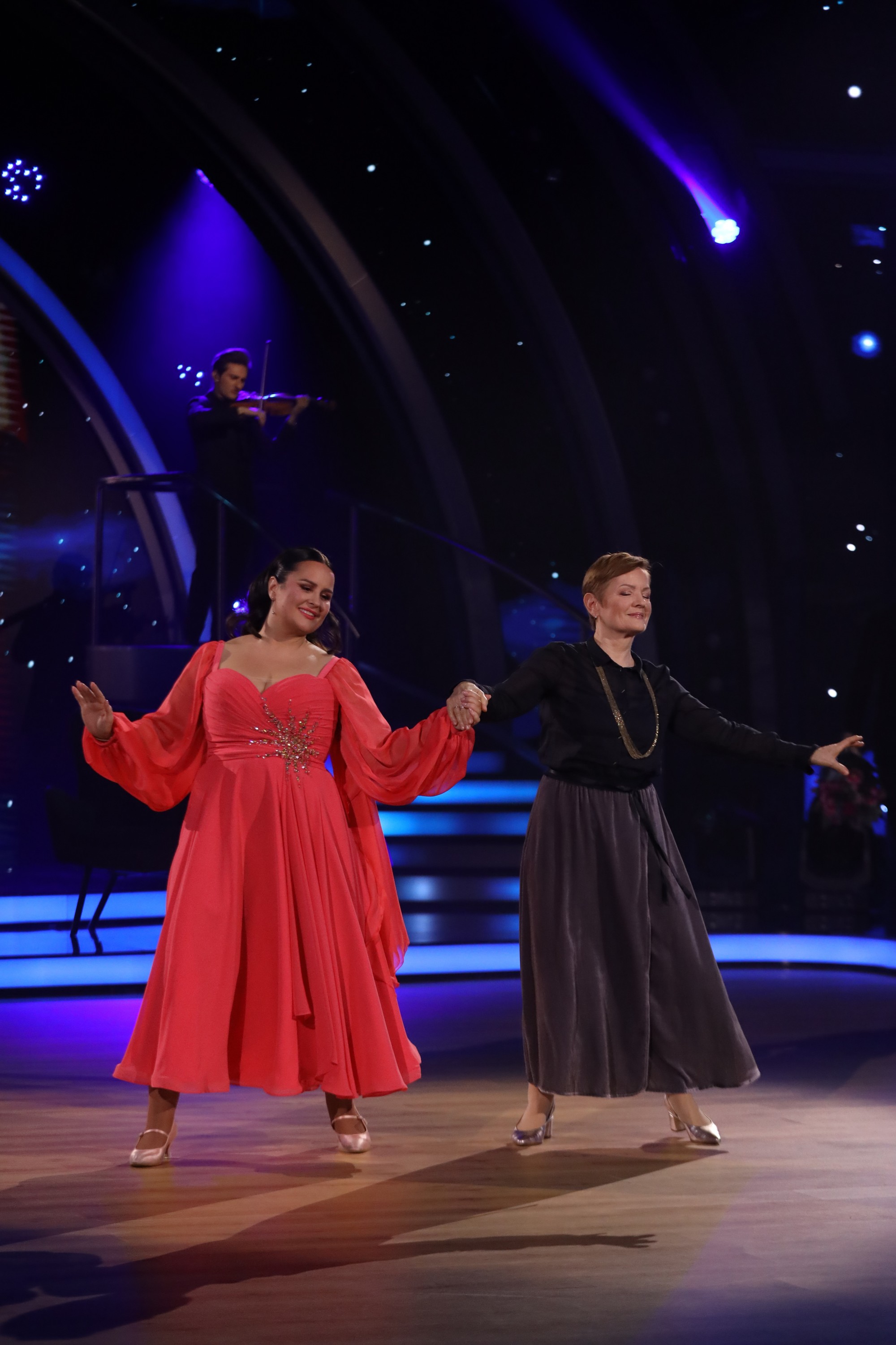 Petra Polnišová v Let's Dance s mamou.